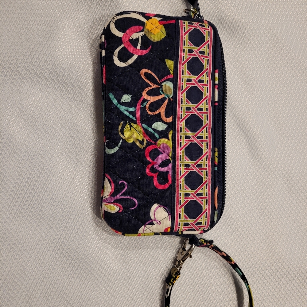 Vera Bradley 2012 "Ribbons" pattern wristlet